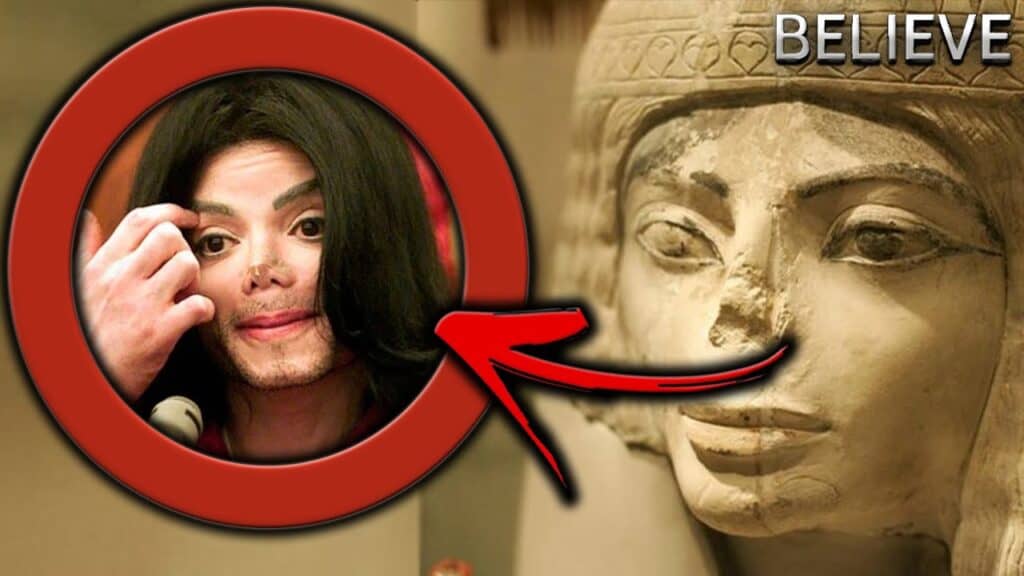 Michael Jackson’s face found in 3000-year-old ancient Egyptian statue sparks claims that he was a Time Traveler!