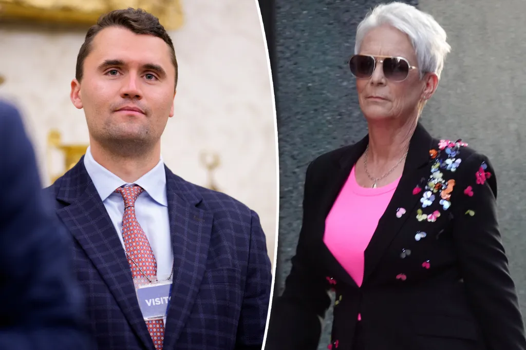 Jamie Lee Curtis breaks down over Charlie Kirk’s death