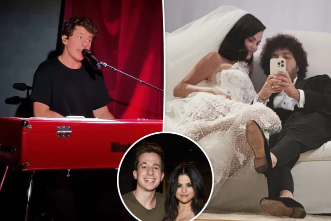Charlie Puth roasted for performing Selena Gomez collab as she weds Benny Blanco: 'All the exes are spiraling'